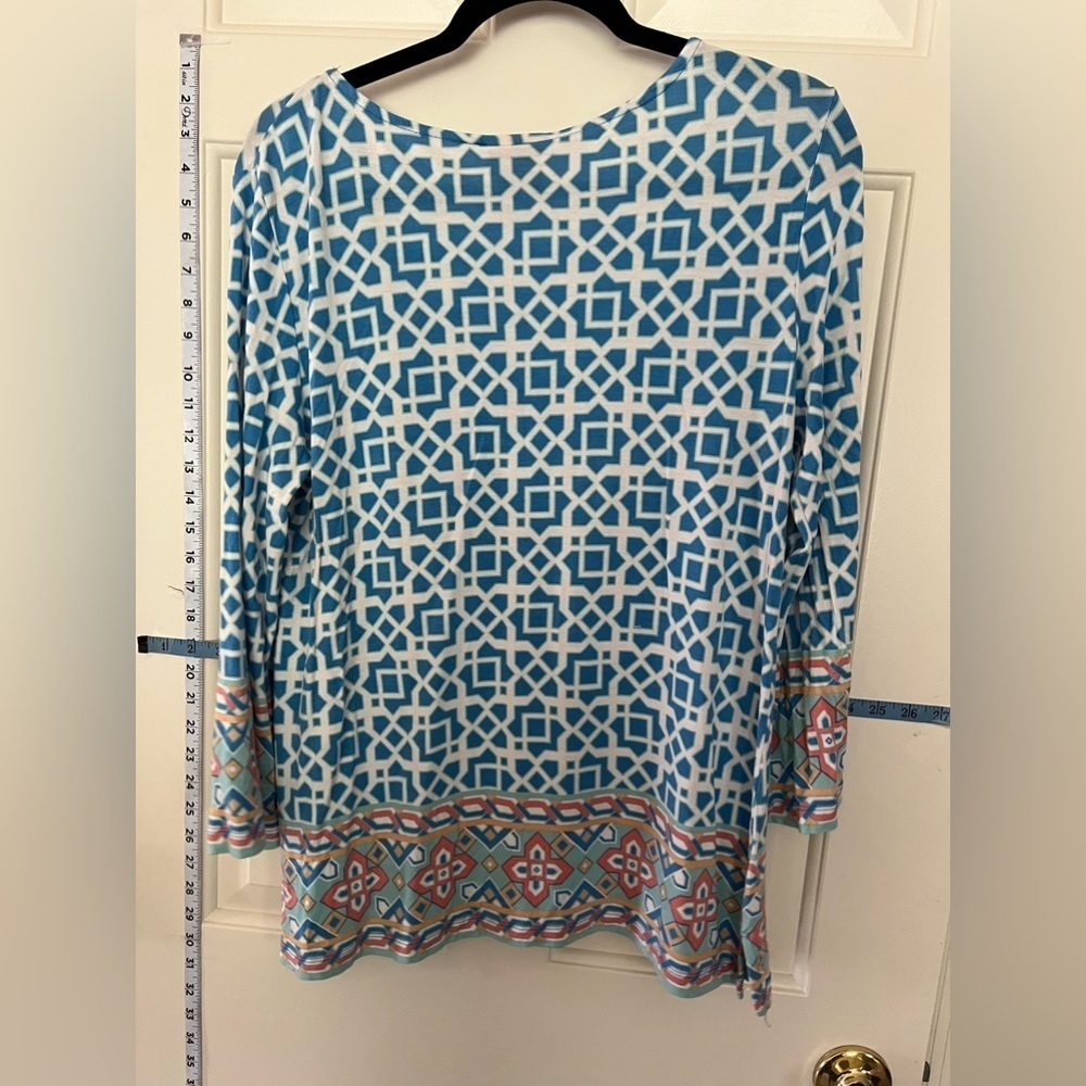 Ruby Rd. Loose fitting top, M - Picture 4 of 7